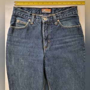 Y2K Womens BULLDOG Jeans 7/8 Long 26x34 100% Cotton Hi Rise Vtg